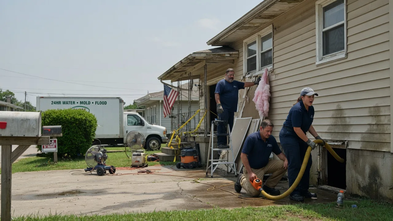 Water Damage Repair in Topeka, IL near me